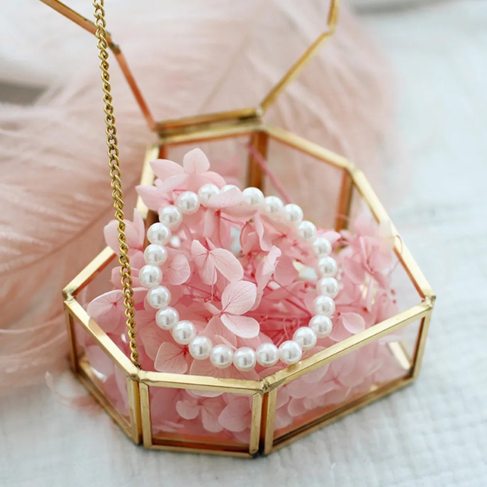 Boîte Bijoux Coeur - Rangement pour bagues forme cœur ouvert - Garde Bijoux