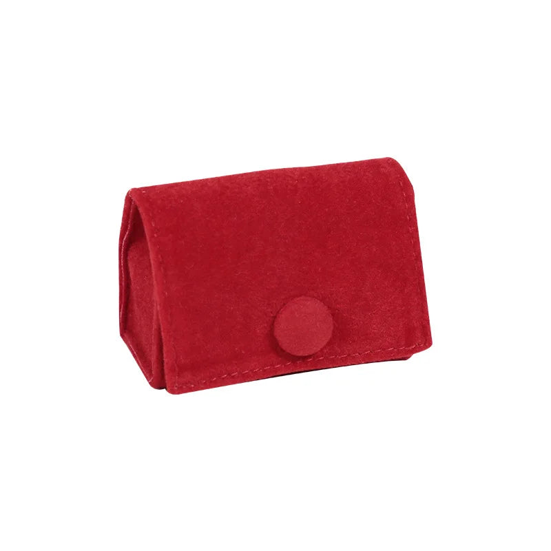 Pochette Emma - Ecrin berceau en velours pour bague de fiancaille - Garde Bijoux