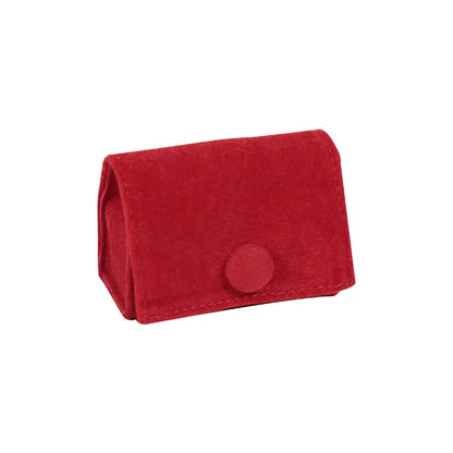 Pochette Emma - Ecrin berceau en velours pour bague de fiancaille - Garde Bijoux