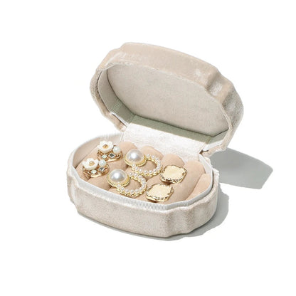 Écrin Vivianne - Petit coffret alliance beige - Garde Bijoux