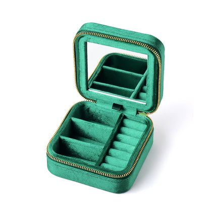 Boîte de voyage Juliette - Interieur de la petite boite de rangement pour bagues - Garde Bijoux