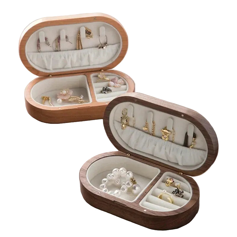 Boîte Clara - Presentation d une boite a bijoux nomade pour femme - Garde Bijoux