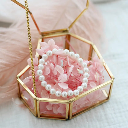 Boîte Bijoux Coeur - Rangement pour bagues forme cœur ouvert - Garde Bijoux