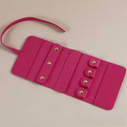 Pochette de voyage Odette - Intérieur aménagé d'une pochette souple pour accessoires - Garde Bijoux