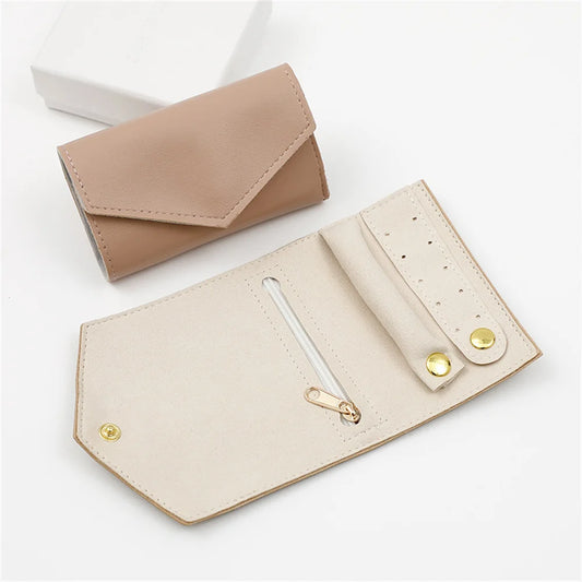 Pochette de voyage Gisèle - Vue intérieure de la trousse de voyage Gisèle - Garde Bijoux