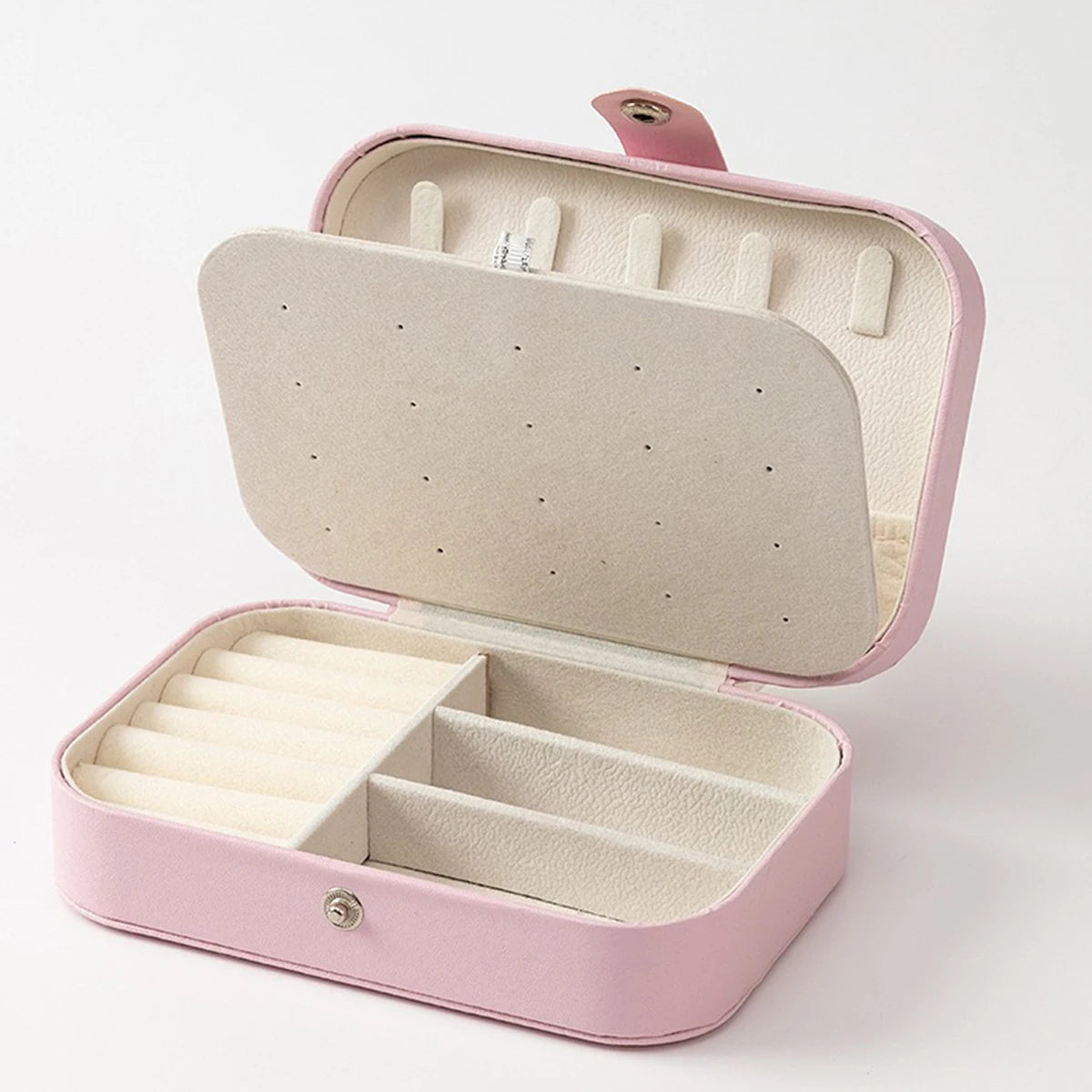 Boîte de voyage Huguette - format compact idéal pour glisser dans un sac à main - Garde Bijoux