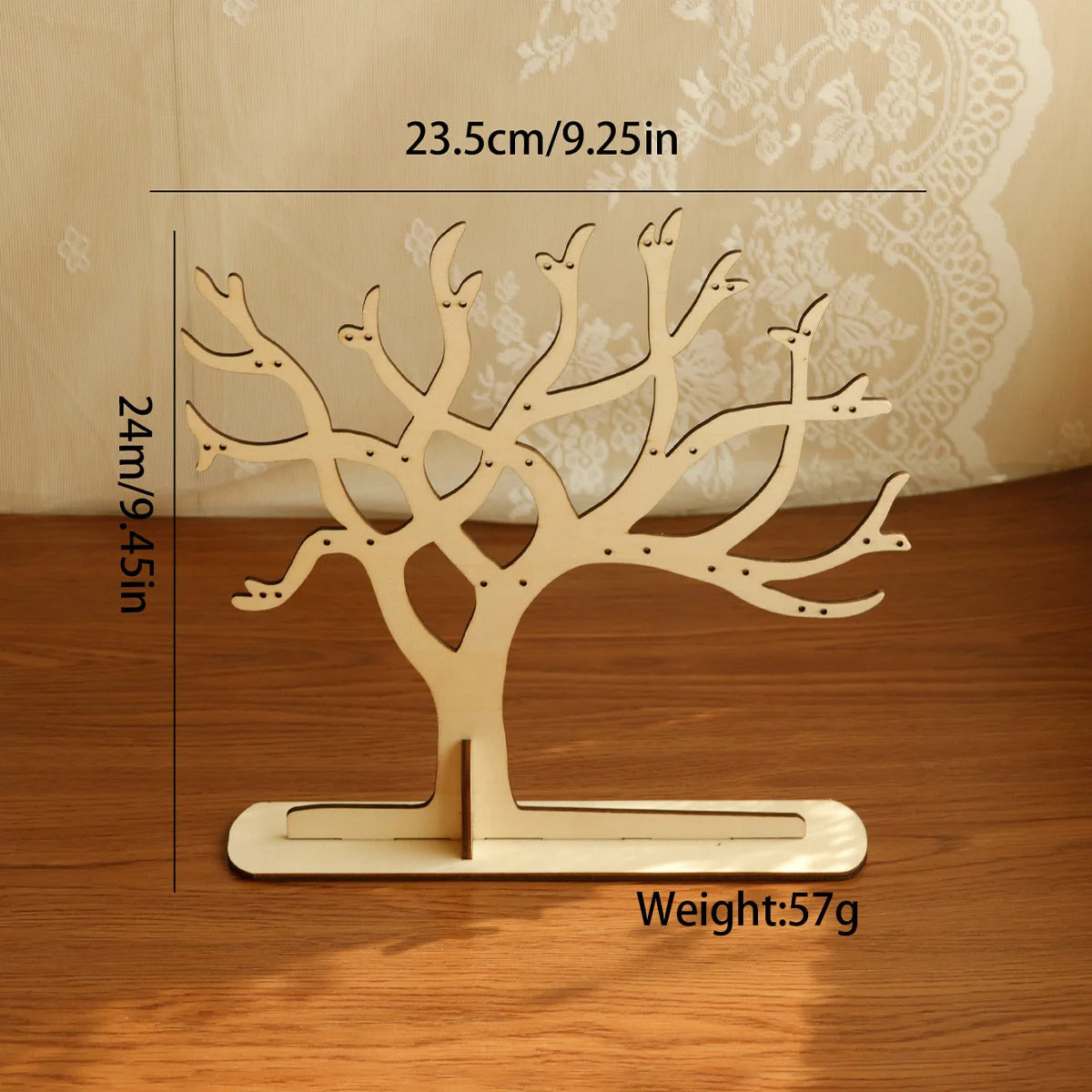 Arbre à bijoux - Arbre porte bijoux noir - Garde Bijoux