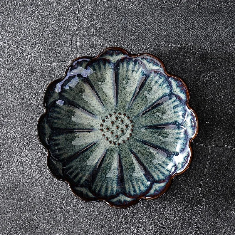 Coupelle à bijoux lotus - Petite coupelle décorative en céramique pour accessoires précieux - Garde Bijoux