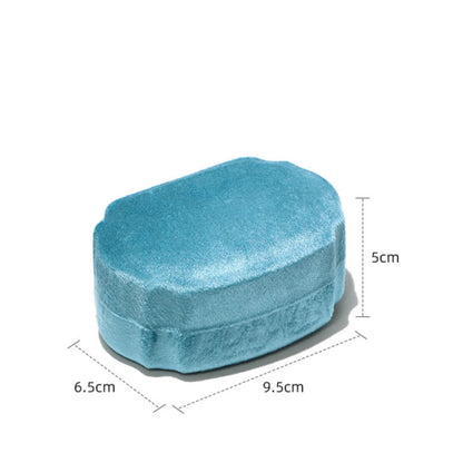 Écrin Vivianne - Rangement bague bleu canard - Garde Bijoux
