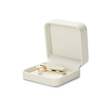 Boîte à bijoux bleue - Coffret individuel pour cadeau de mariage - Garde Bijoux