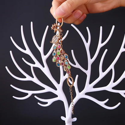 Porte-bijoux arbre - Organisateur de bijoux avec branches décoratives - Garde Bijoux