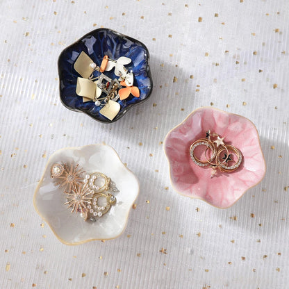 Coupelle à bijoux lotus - Petit vide poche forme de fleur de lotus - Garde Bijoux