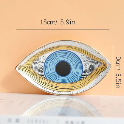 Coupelle à bijoux œil - Coupelle vide poche pour bagues et boucles - Garde Bijoux