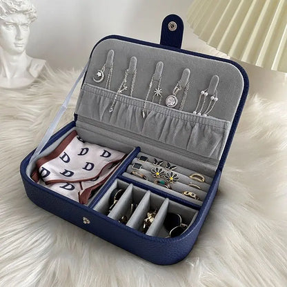 Boite de voyage Périne - Etui de rangement compact pour bagues et montres - Garde Bijoux