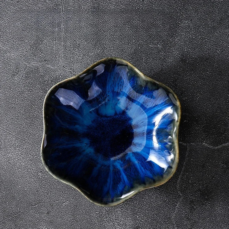 Coupelle à bijoux lotus - Coupelle decorative en ceramique emaille - Garde Bijoux