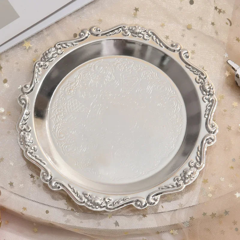 Coupelle à bijoux vintage - Petit plateau de rangement pour bagues et colliers - Garde Bijoux