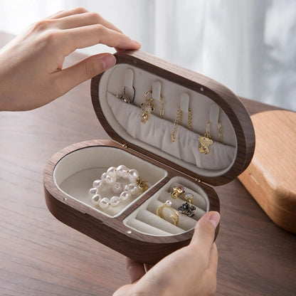 Boîte Clara - Fermeture de la petite boite de rangement en bois - Garde Bijoux