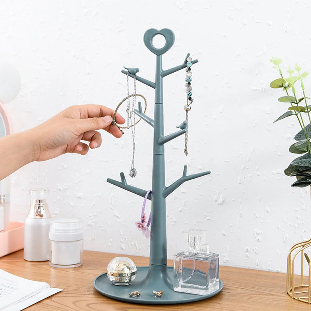 Porte-bijoux arbre - Présentoir à bijoux moderne style arbre - Garde Bijoux