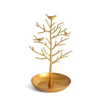 Arbre à bijoux oiseau - Organisateur de bijoux style arbre décoratif - Garde Bijoux