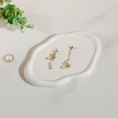 Coupelle à bijoux nuage - Coupelle de rangement pour boucles d'oreilles et anneaux - Garde Bijoux