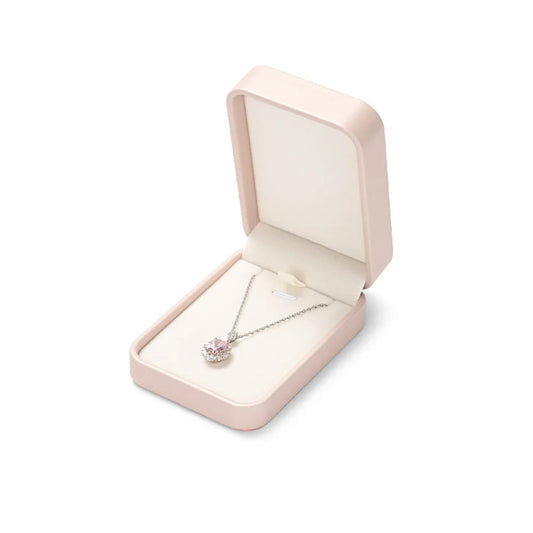 Boîte à bijoux - Coffret à bijoux compact intérieur velours blanc - Garde Bijoux