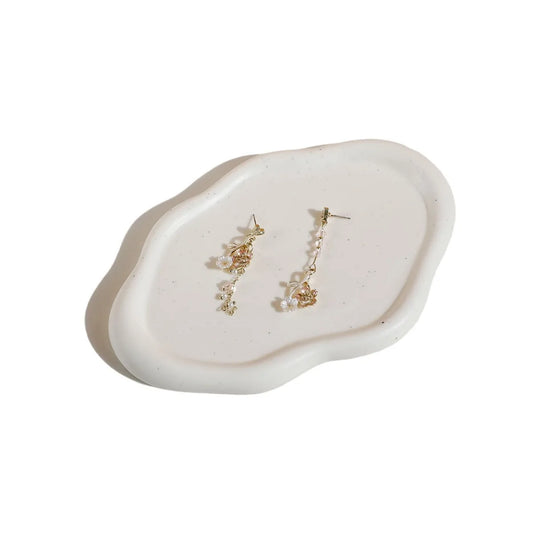 Coupelle à bijoux nuage - Vide poche design nuage pour bagues et petits accessoires - Garde Bijoux