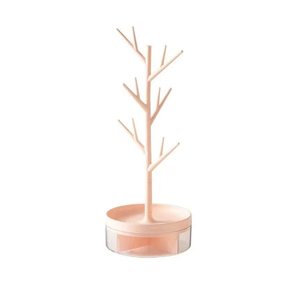 Arbre à bijoux avec socle - Support pour bagues et colliers moderne - Garde Bijoux