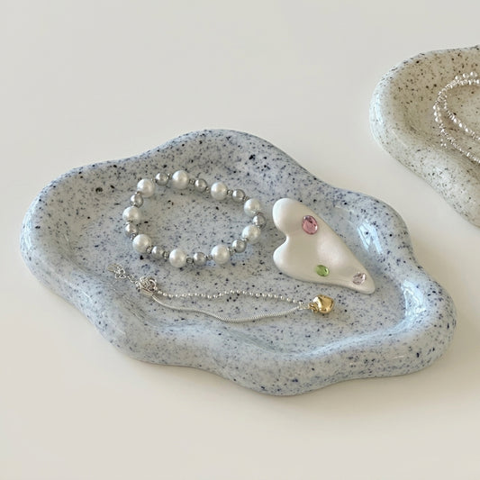 Coupelle à bijoux en céramique - Nuage Terrazzo